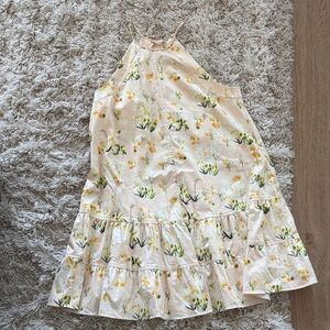 Rebecca Taylor Emblem Fleur Scoop Pocket Dress Size 8